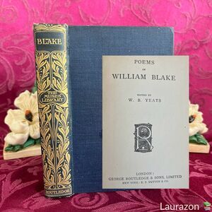 Vintage Book: Poems of William Blake edited by W. B. Yeats, George Routledge…
